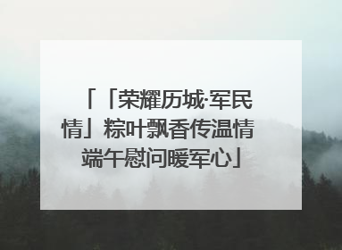 「荣耀历城·军民情」粽叶飘香传温情 端午慰问暖军心