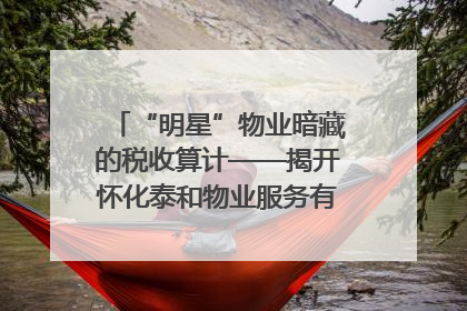 “明星”物业暗藏的税收算计——揭开怀化泰和物业服务有限公司隐匿未开票收入偷税真相