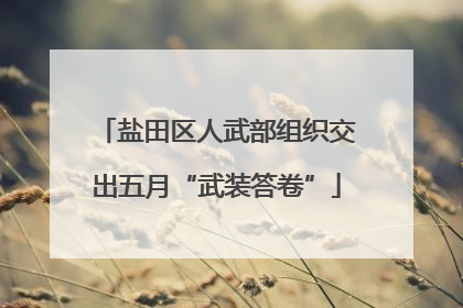 盐田区人武部组织交出五月“武装答卷”