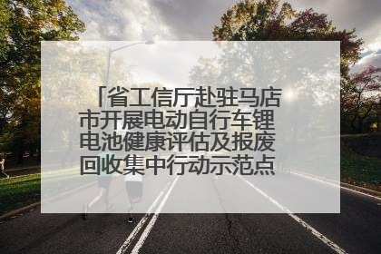 省工信厅赴驻马店市开展电动自行车锂电池健康评估及报废回收集中行动示范点建设调研指导