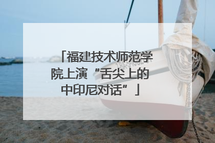 福建技术师范学院上演“舌尖上的中印尼对话”