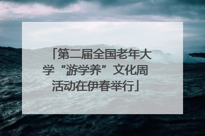 第二届全国老年大学“游学养”文化周活动在伊春举行