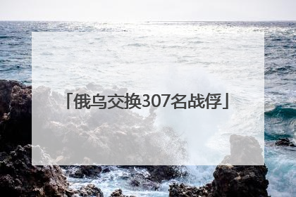俄乌交换307名战俘