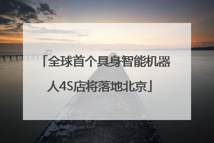 全球首个具身智能机器人4S店将落地北京