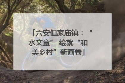 六安但家庙镇：“水文章” 绘就“和美乡村”新画卷