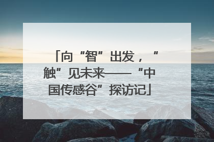 向“智”出发，“触”见未来——“中国传感谷”探访记