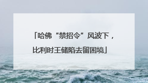 哈佛“禁招令”风波下，比利时王储陷去留困境