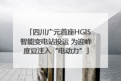 四川广元首座HGIS智能变电站投运 为迎峰度夏注入“电动力”