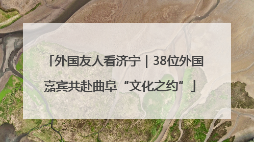 外国友人看济宁｜38位外国嘉宾共赴曲阜“文化之约”