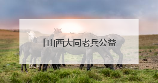 山西大同老兵公益志愿服务队：用热血书写忠诚与担当