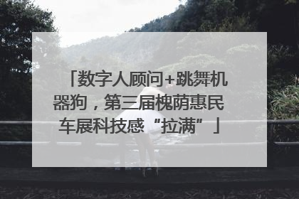 数字人顾问+跳舞机器狗，第三届槐荫惠民车展科技感“拉满”