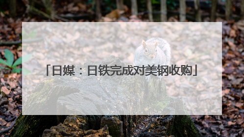 日媒：日铁完成对美钢收购