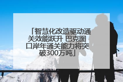 智慧化改造驱动通关效能跃升 巴克图口岸年通关能力将突破300万吨