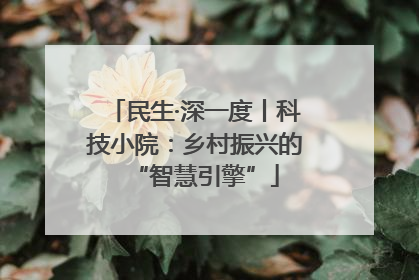 民生·深一度丨科技小院：乡村振兴的“智慧引擎”