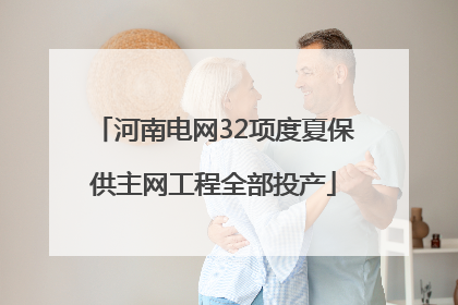 河南电网32项度夏保供主网工程全部投产