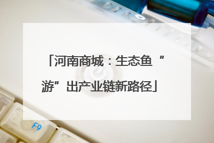 河南商城：生态鱼“游”出产业链新路径