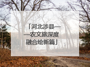 河北涉县——农文旅深度融合绘新篇