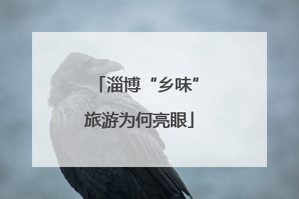 淄博“乡味”旅游为何亮眼