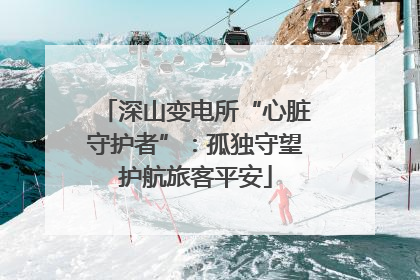 深山变电所“心脏守护者”：孤独守望护航旅客平安