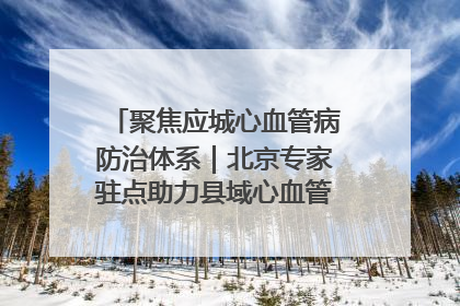 聚焦应城心血管病防治体系｜北京专家驻点助力县域心血管诊疗技术突破