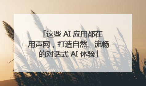这些 AI 应用都在用声网，打造自然、流畅的对话式 AI 体验