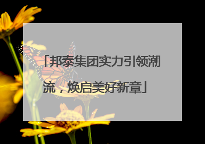 邦泰集团实力引领潮流，焕启美好新章