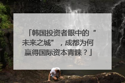 韩国投资者眼中的“未来之城”，成都为何赢得国际资本青睐？