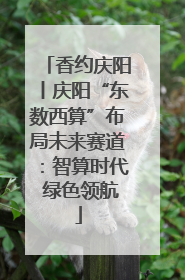 香约庆阳丨庆阳“东数西算”布局未来赛道：智算时代 绿色领航