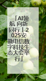 AI领航 向新同行丨2025安徽电信数字科技生态大会举行